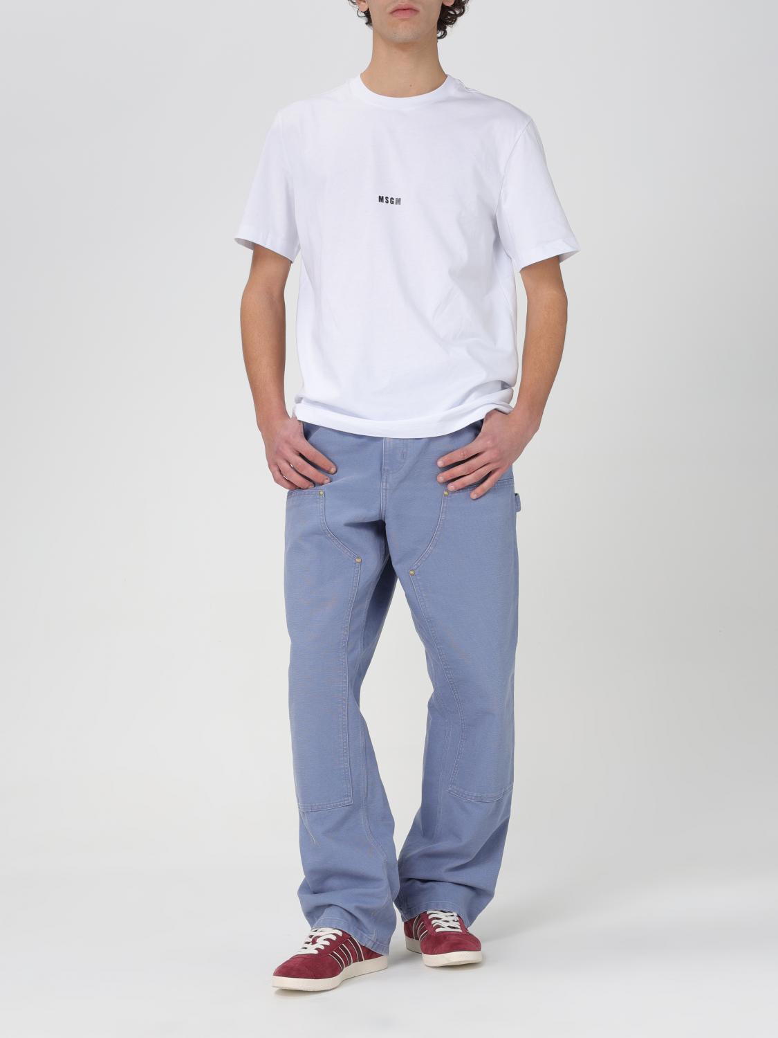 MSGM CAMISETA: Camiseta hombre MSGM, Blanco - Img 2