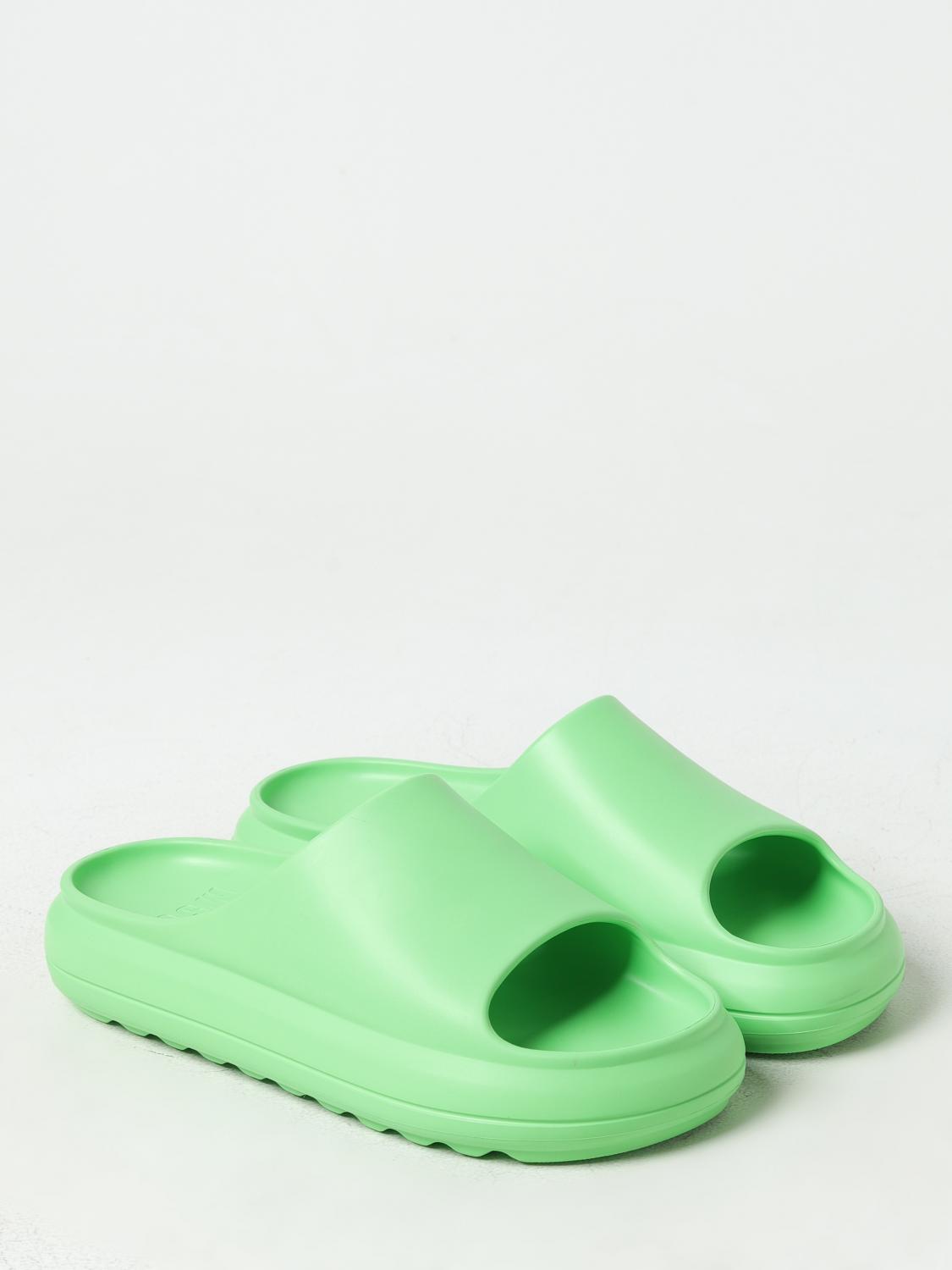 MSGM SANDALE: Sandales homme MSGM, Vert - Img 2