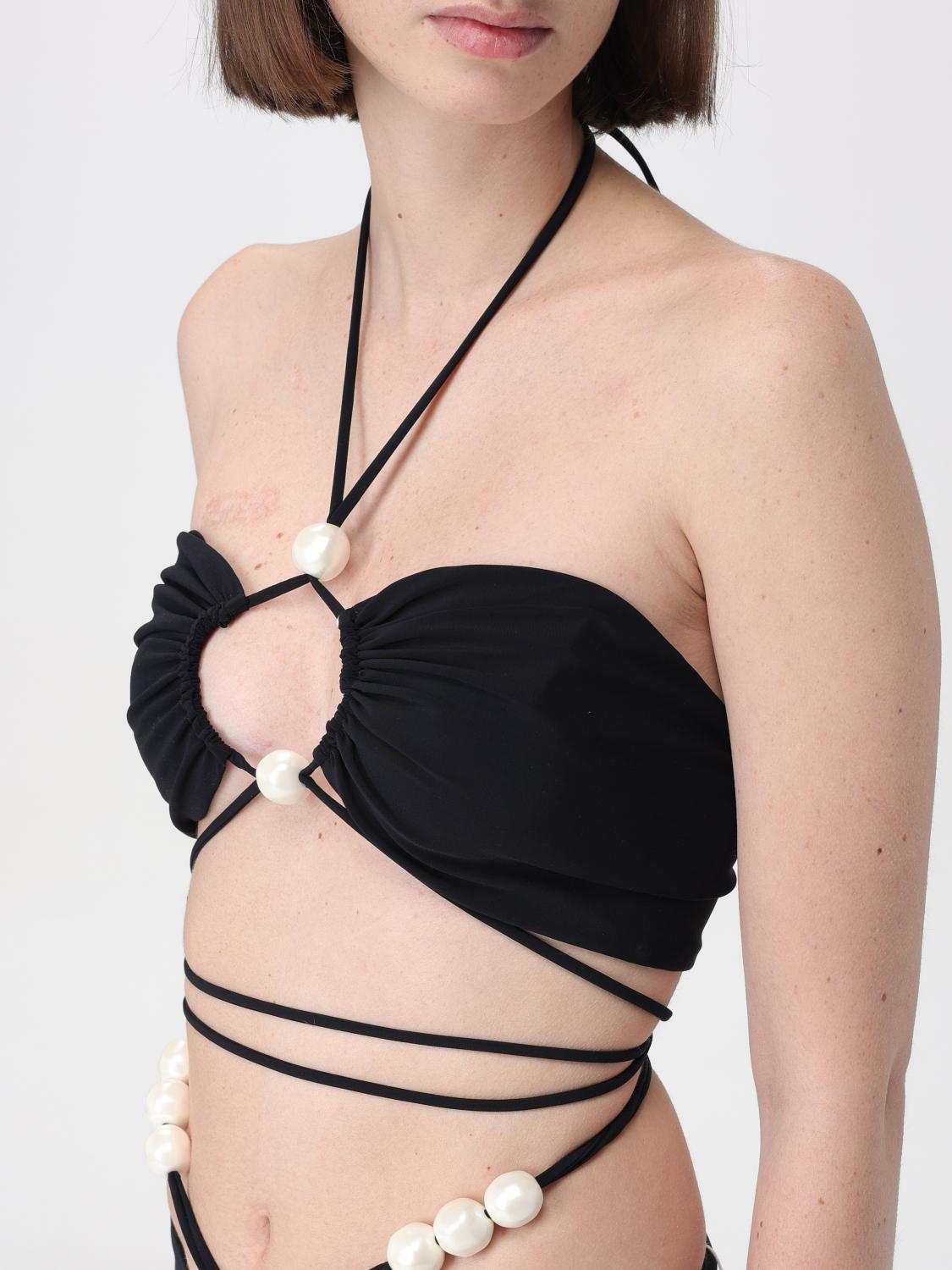 MAGDA BUTRYM: Swimsuit woman - Black | Magda Butrym swimsuit