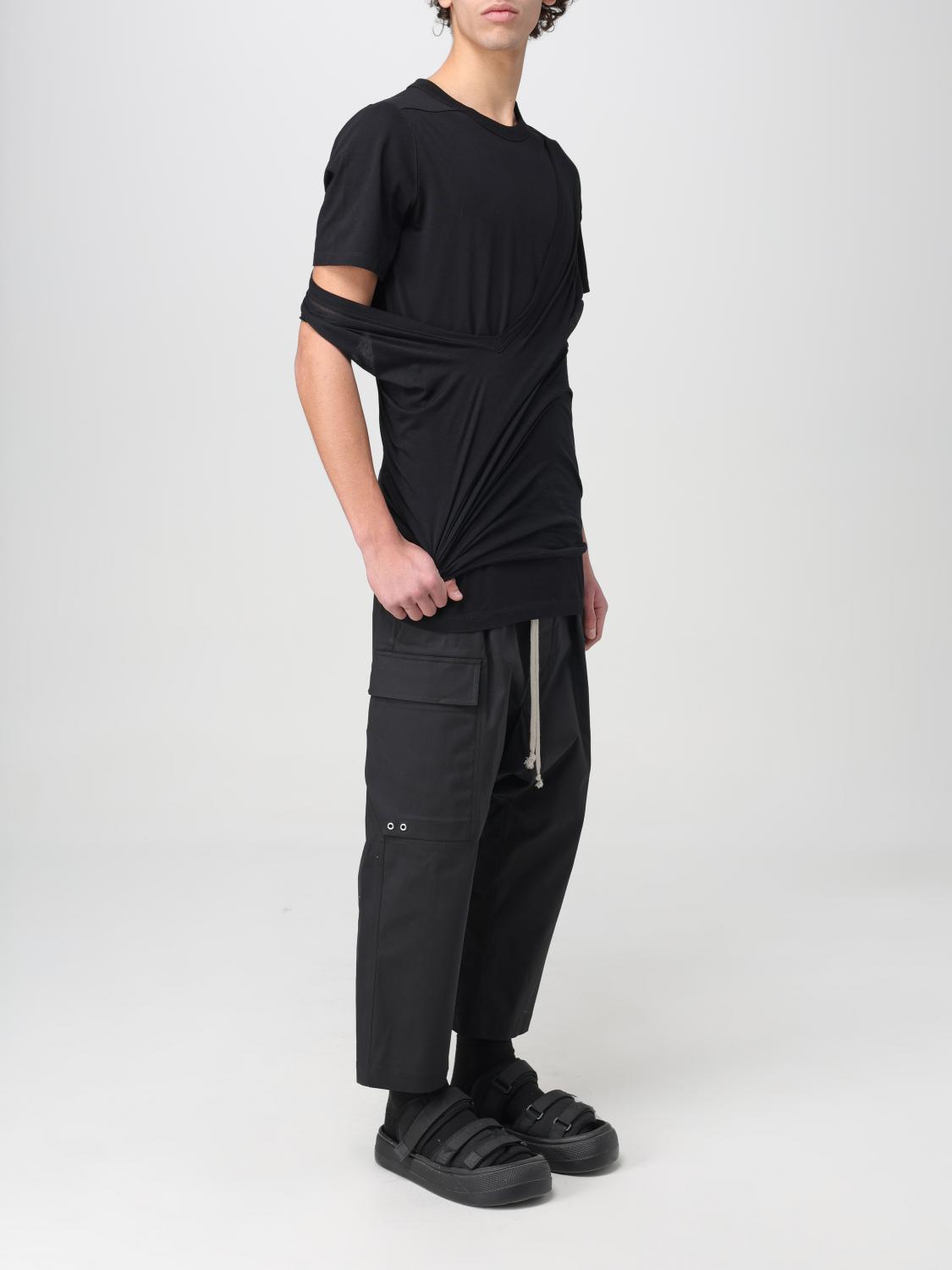 RICK OWENS T-SHIRT: T-shirt men Rick Owens, Black - Img 2