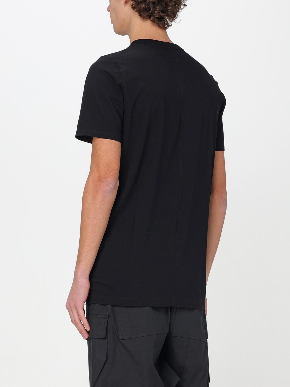 RICK OWENS T-SHIRT: T-shirt men Rick Owens, Black - Img 3