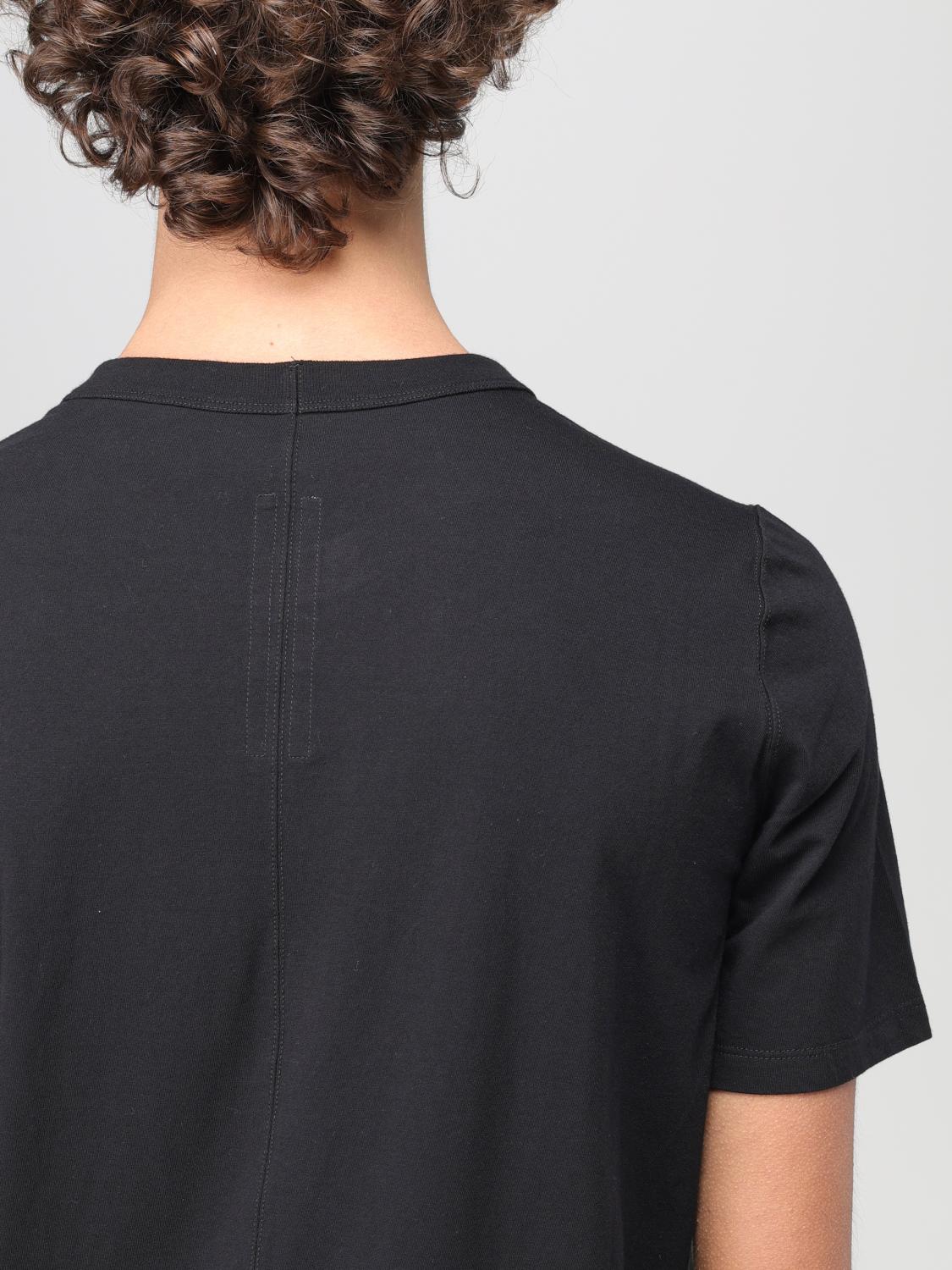 RICK OWENS T-SHIRT: T-shirt men Rick Owens, Black - Img 5