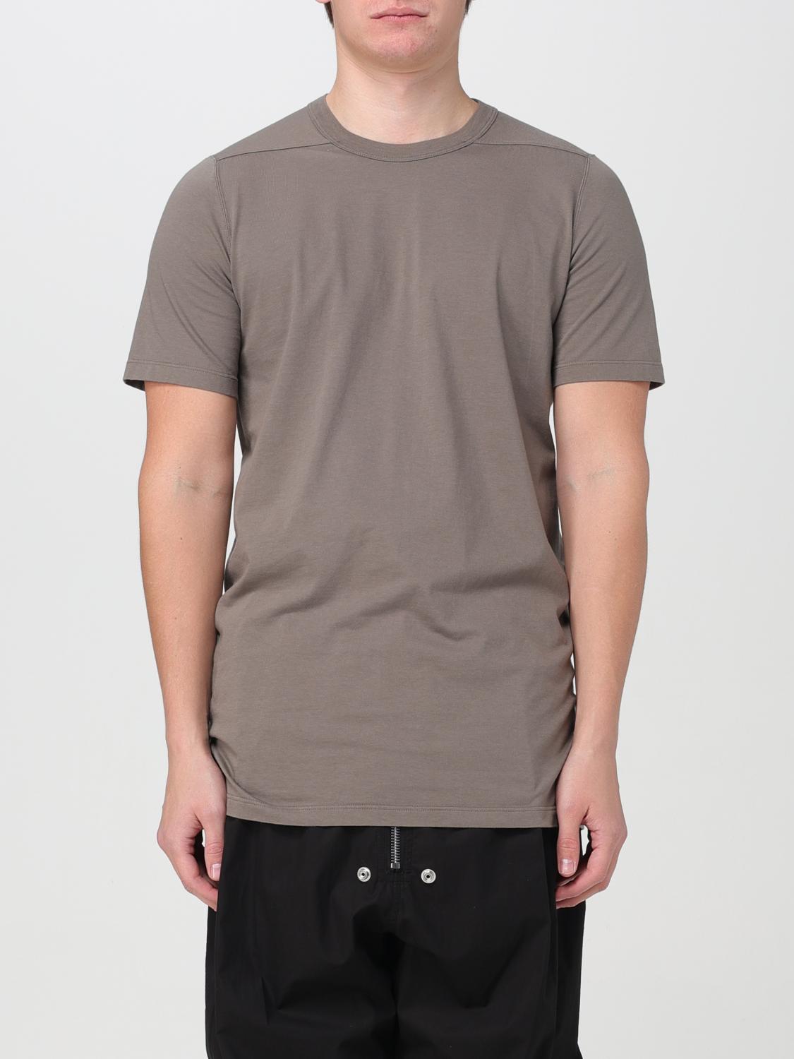 RICK OWENS T-SHIRT: T-shirt men Rick Owens, Beige - Img 1