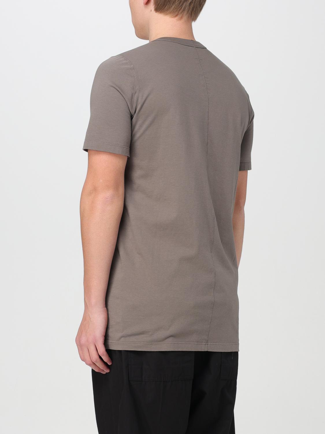 RICK OWENS T-SHIRT: T-shirt men Rick Owens, Beige - Img 2