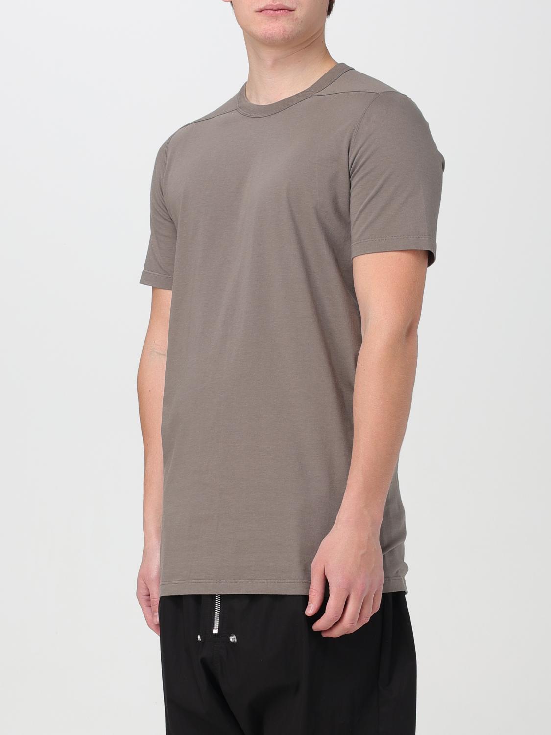 RICK OWENS T-SHIRT: T-shirt men Rick Owens, Beige - Img 3