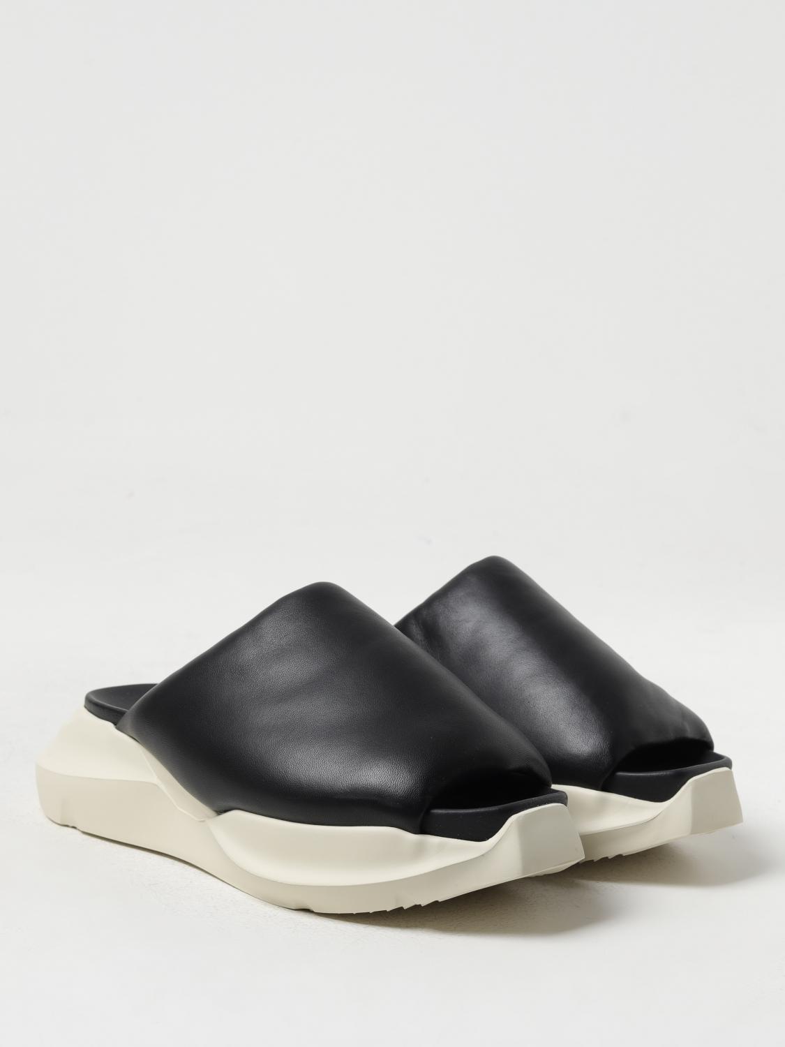 Rick Owens サンダル メンズ - ブラック | RU01D3817LLP | GIGLIO.COM