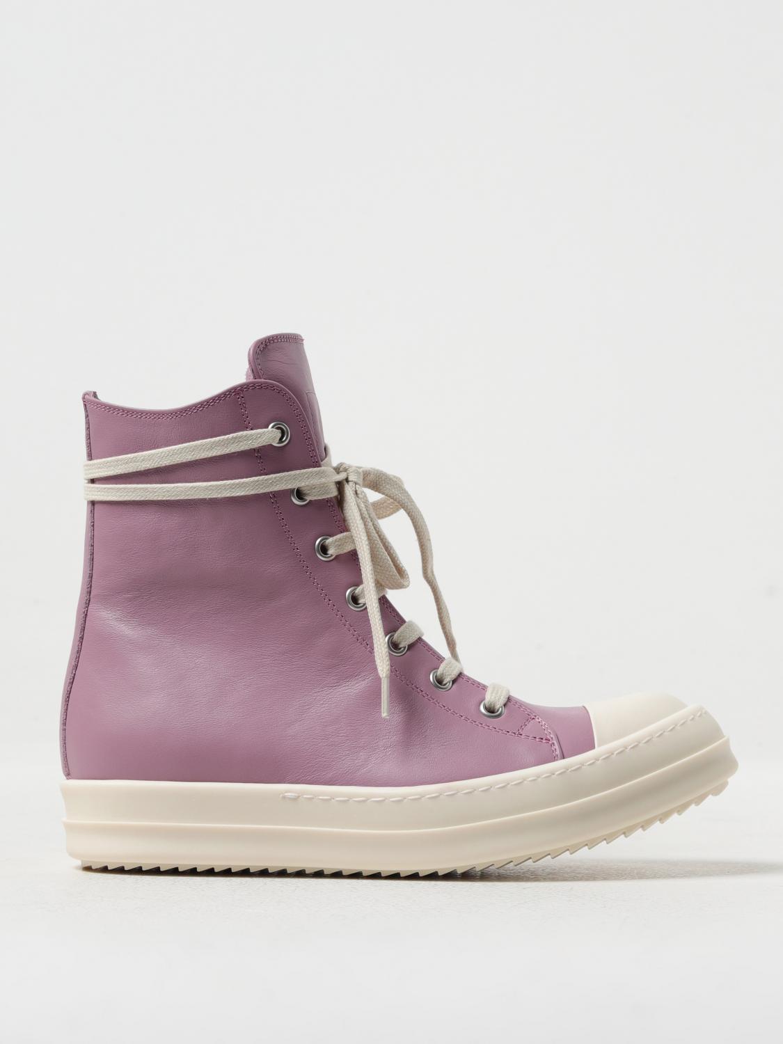 Fashion Pink Rick Owens Shoes Fashion Rick Owens Sneakers 2021