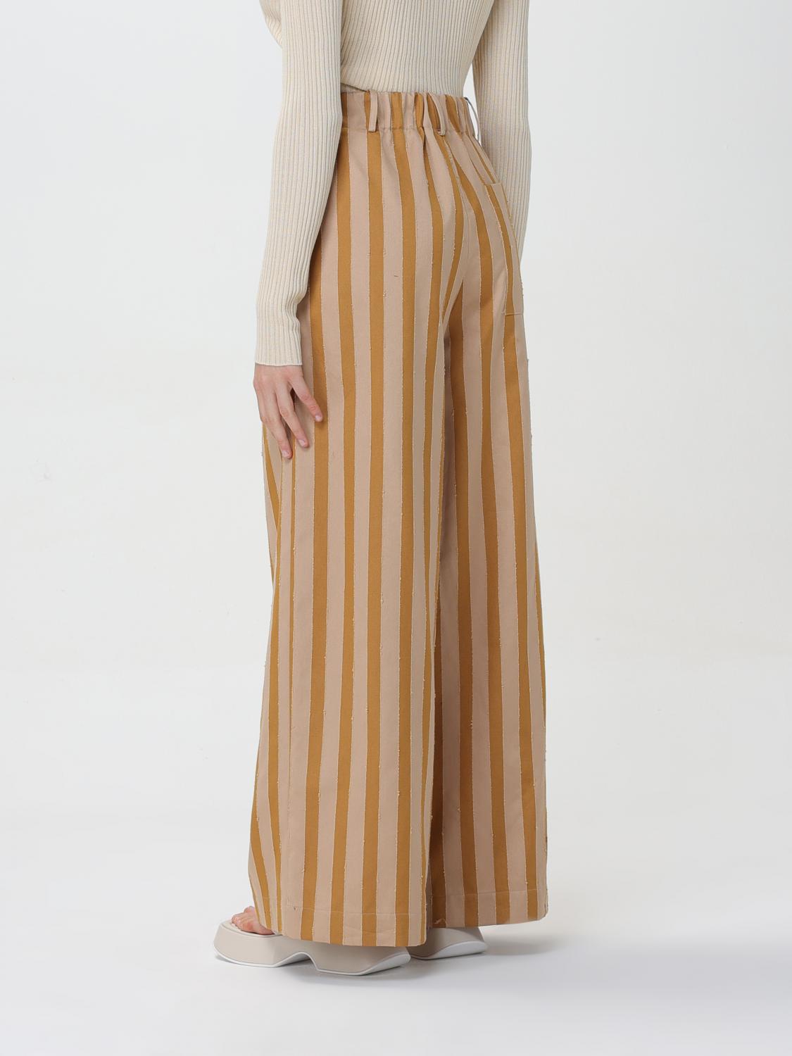 ALYSI パンツ: パンツ レディース Alysi, ブラウン - Img 3