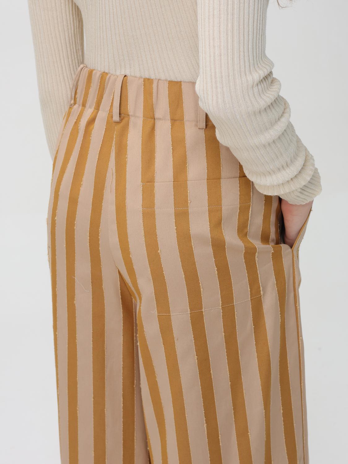 ALYSI パンツ: パンツ レディース Alysi, ブラウン - Img 4