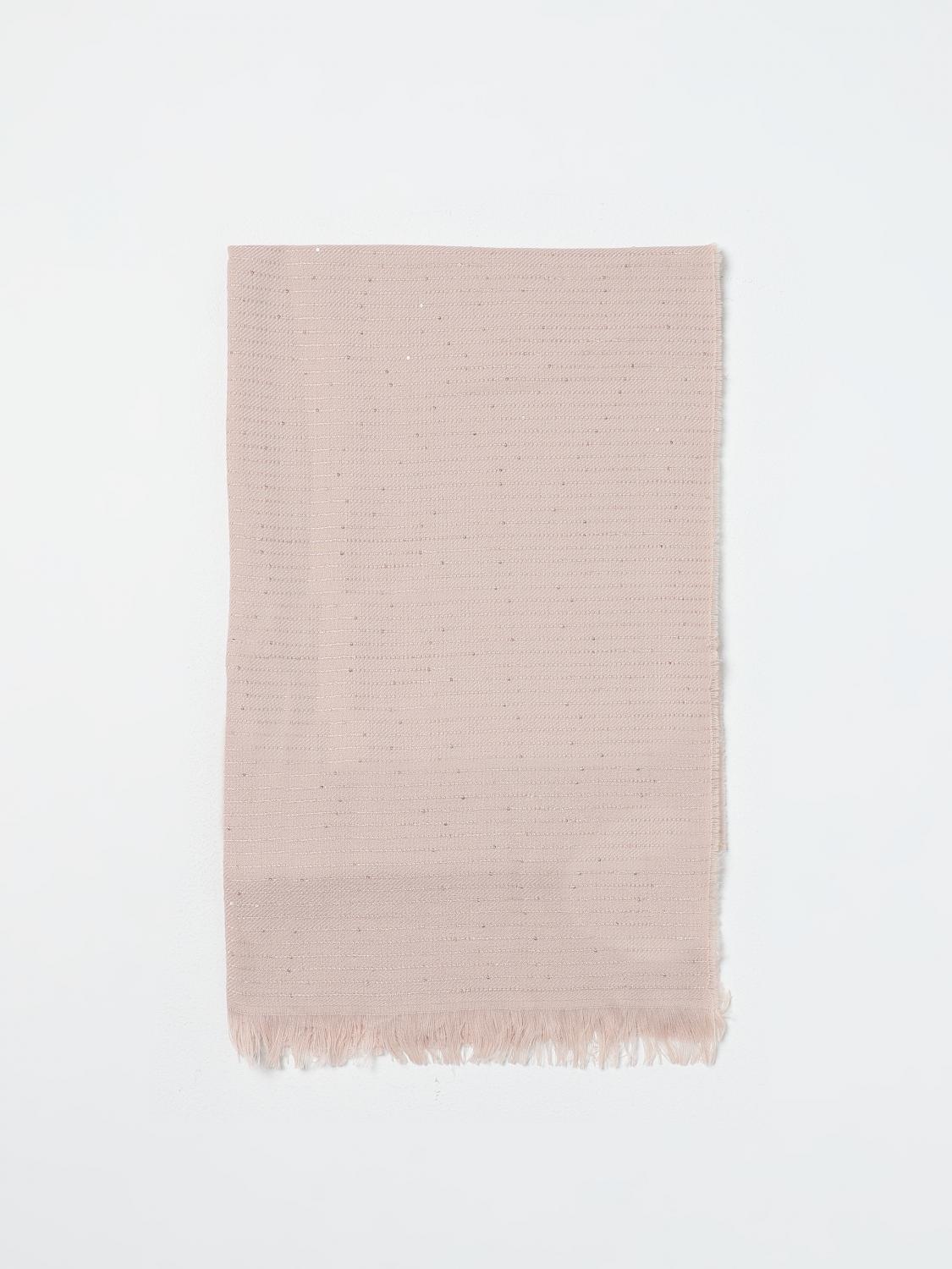FABIANA FILIPPI: Scarf woman - Pink | Fabiana Filippi scarf
