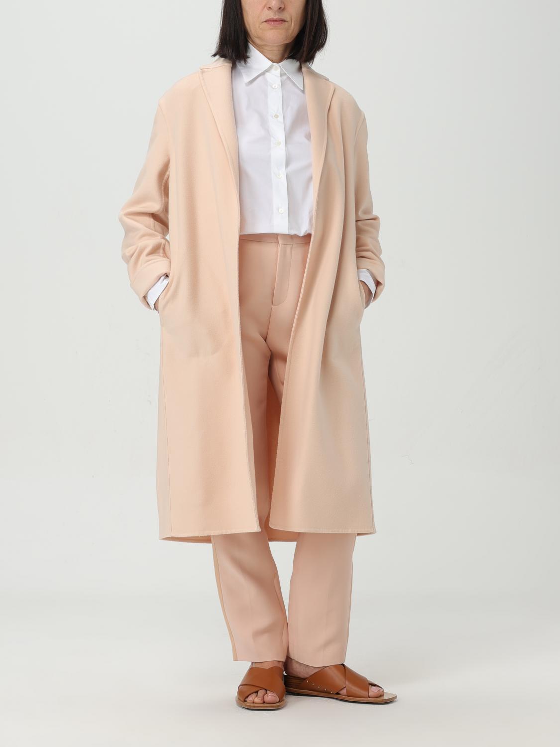 コート FABIANA FILIPPI Women Outer CTD265F463D8042196 PINK Fabiana Filippi Mid Length Coat | Pink | FARFETCH