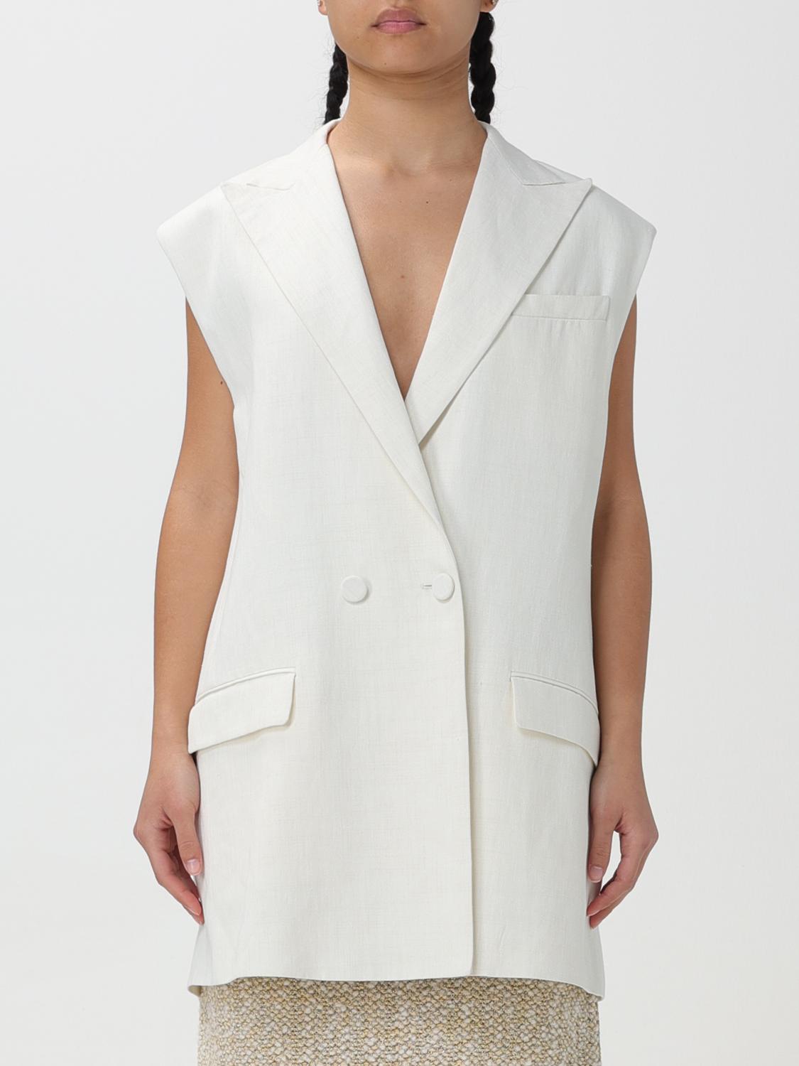 FABIANA FILIPPI: Jacket woman - White | Fabiana Filippi