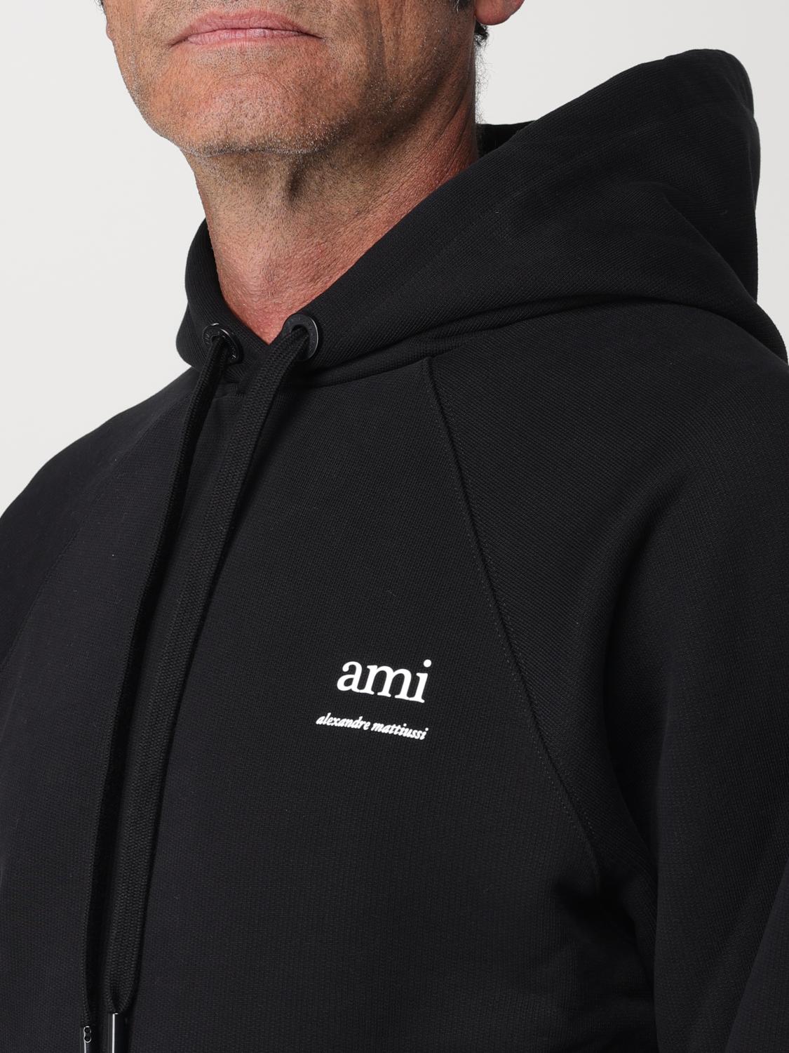 AMI PARIS SWEATSHIRT: Pull homme Ami Paris, Noir - Img 3