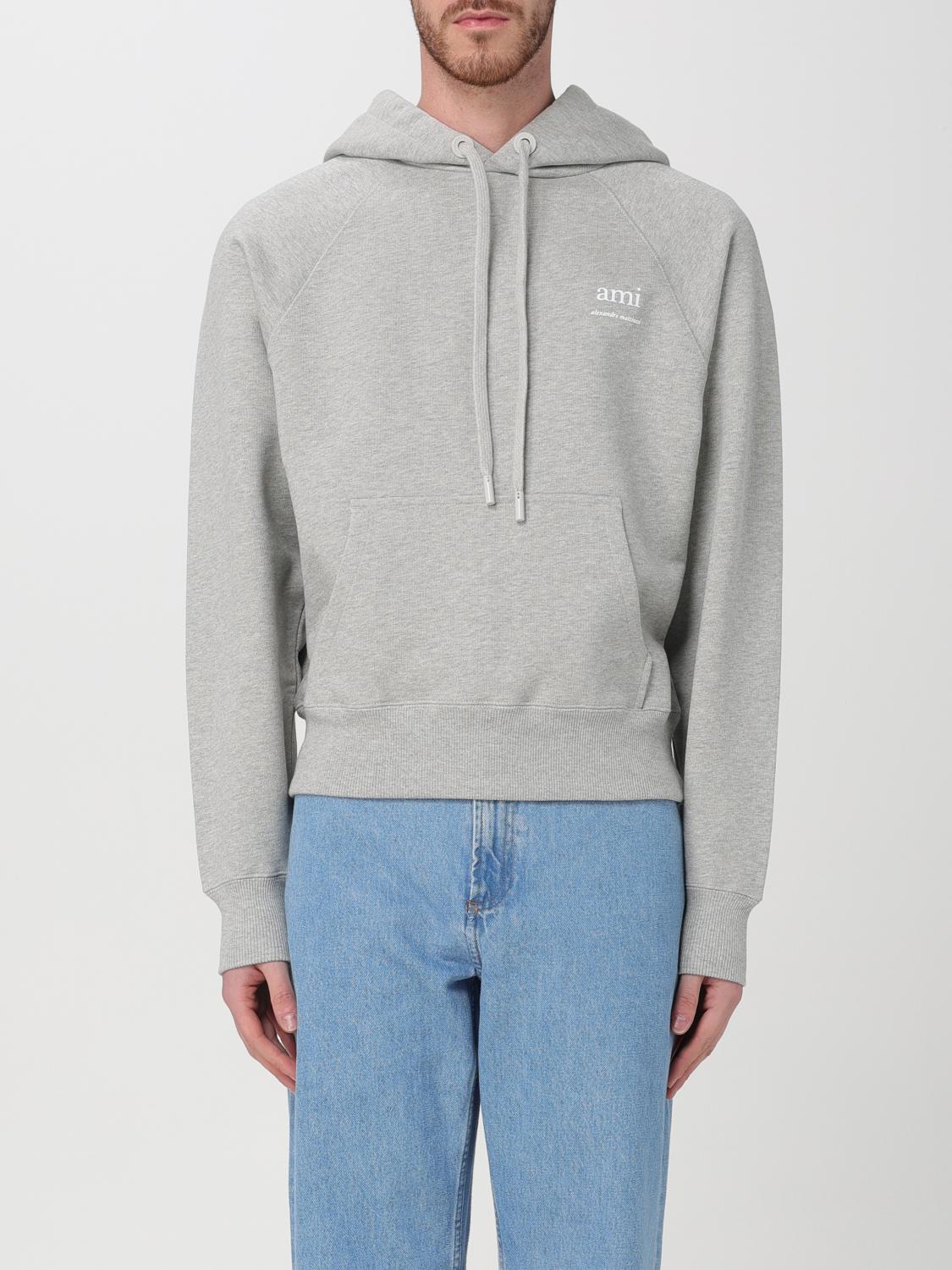 AMI PARIS SUDADERA: Jersey hombre Ami Paris, Gris - Img 1