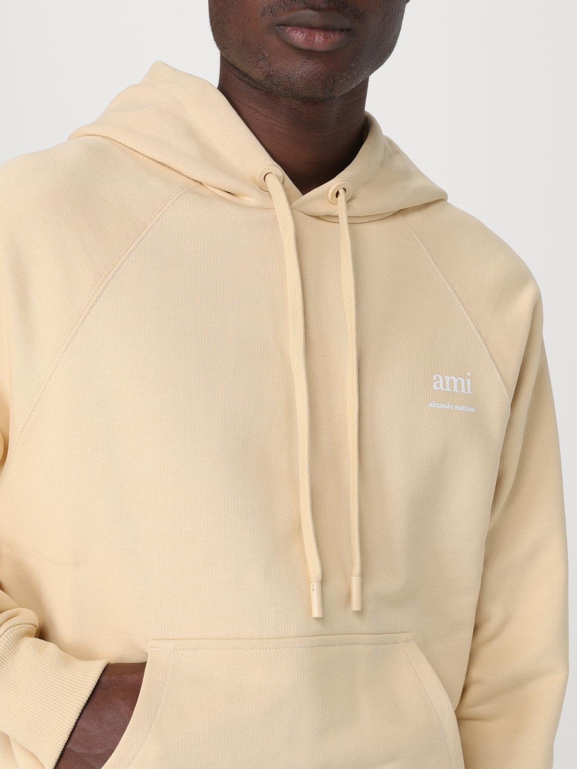 AMI PARIS スウェットシャツ: セーター メンズ Ami Paris, ベージュ - Img 4