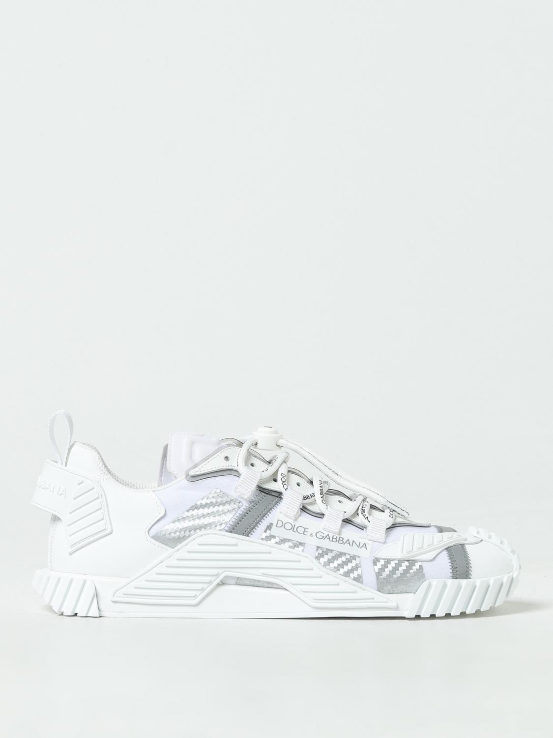 Dolce & Gabbana Men's Nylon Sneakers White