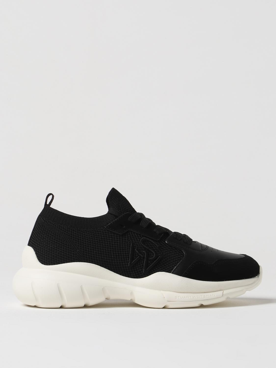 STUART WEITZMAN BASKETS: Baskets femme Stuart Weitzman, Noir - Img 1
