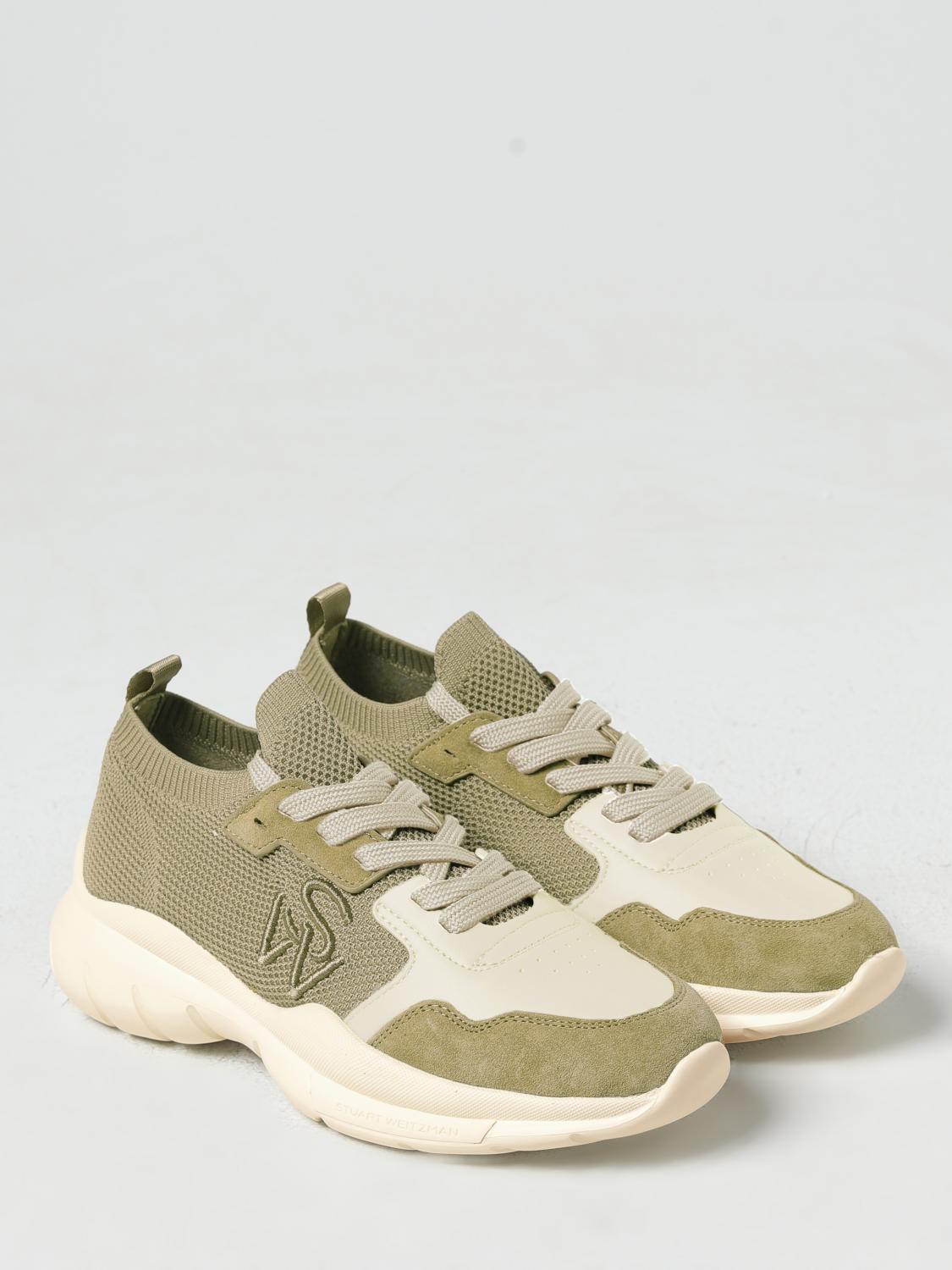 STUART WEITZMAN BASKETS: Baskets femme Stuart Weitzman, Gris - Img 2