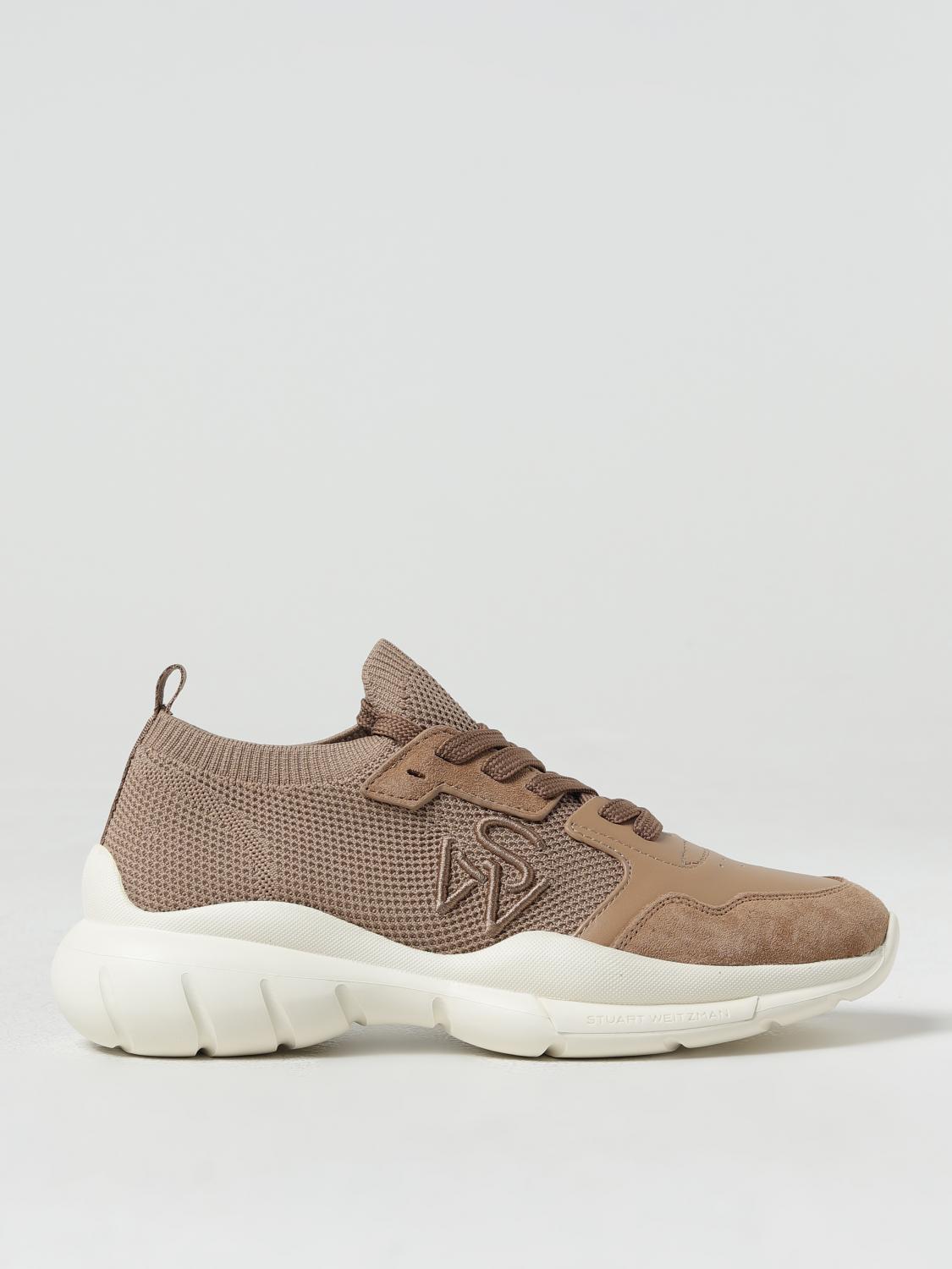 STUART WEITZMAN BASKETS: Baskets femme Stuart Weitzman, Beige - Img 1