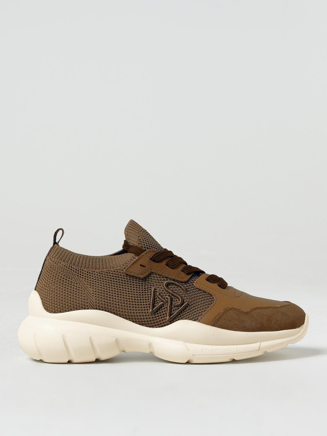 STUART WEITZMAN ZAPATILLAS: Zapatillas mujer Stuart Weitzman, Marrón - Img 1