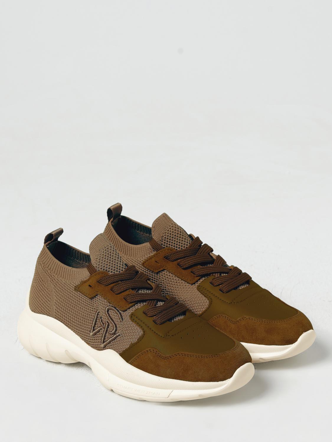 STUART WEITZMAN ZAPATILLAS: Zapatillas mujer Stuart Weitzman, Marrón - Img 2