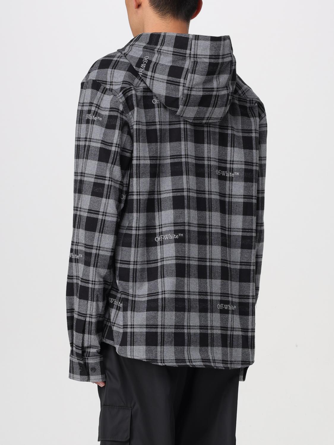 OFF-WHITE シャツ: シャツ メンズ Off-white, ブラック - Img 3