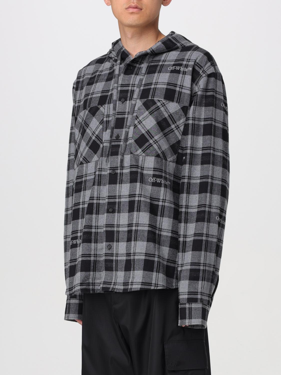 OFF-WHITE シャツ: シャツ メンズ Off-white, ブラック - Img 4