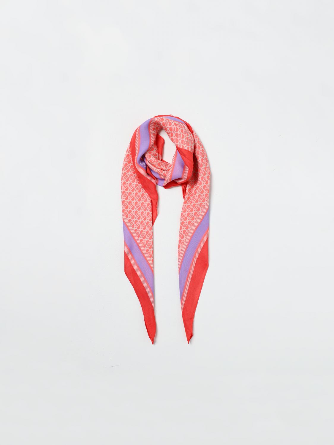 LIU JO: Neck scarf woman - Coral | Liu Jo neck scarf