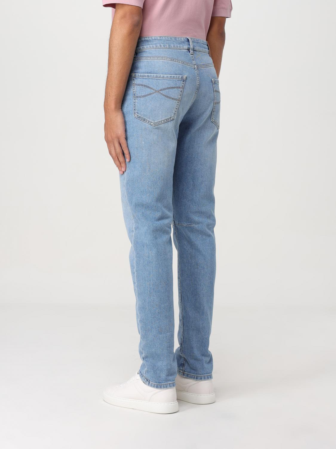BRUNELLO CUCINELLI JEANS: Jeans men Brunello Cucinelli, Denim - Img 3