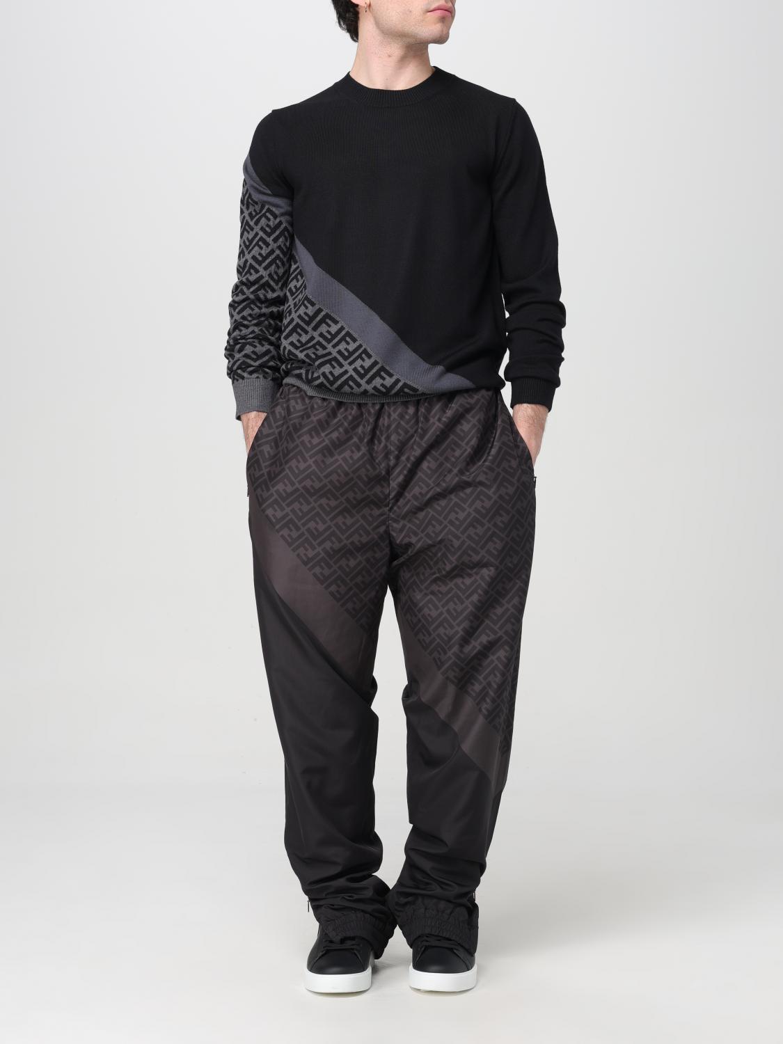 Fendi Sweater men - Black | FZX091AQKW | GIGLIO.COM