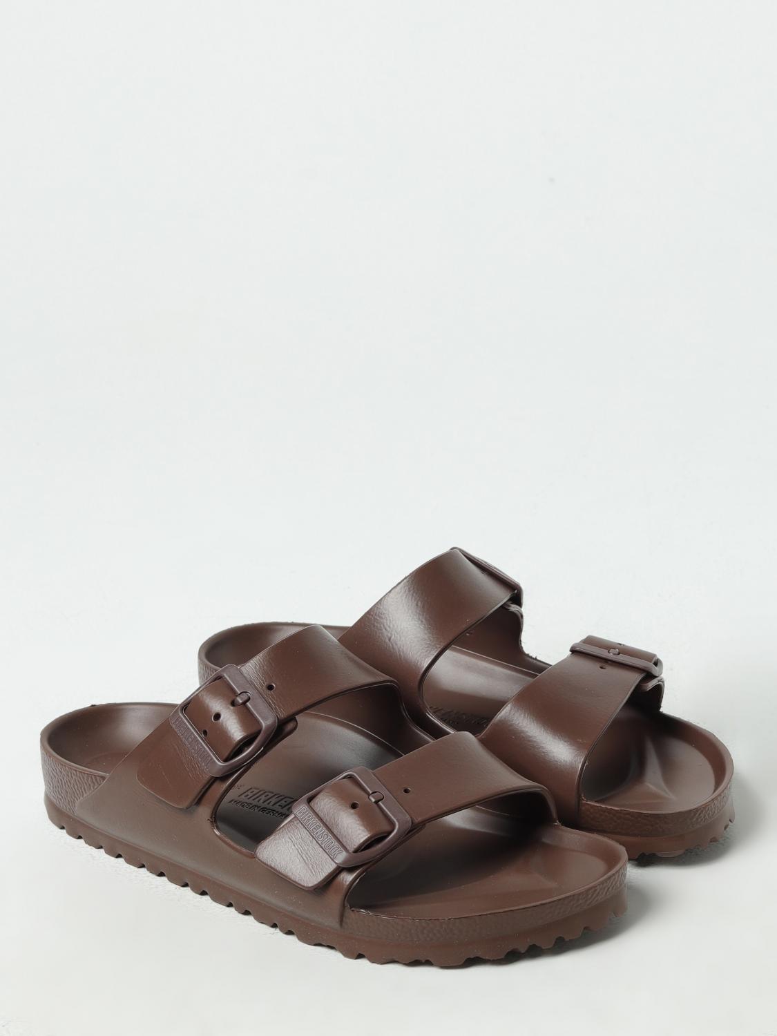 BIRKENSTOCK FLACHE SANDALEN: Schuhe damen Birkenstock, Braun - Img 2