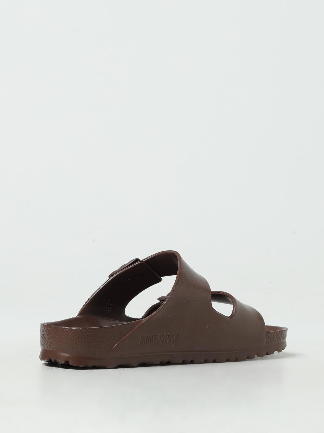 BIRKENSTOCK FLACHE SANDALEN: Schuhe damen Birkenstock, Braun - Img 3