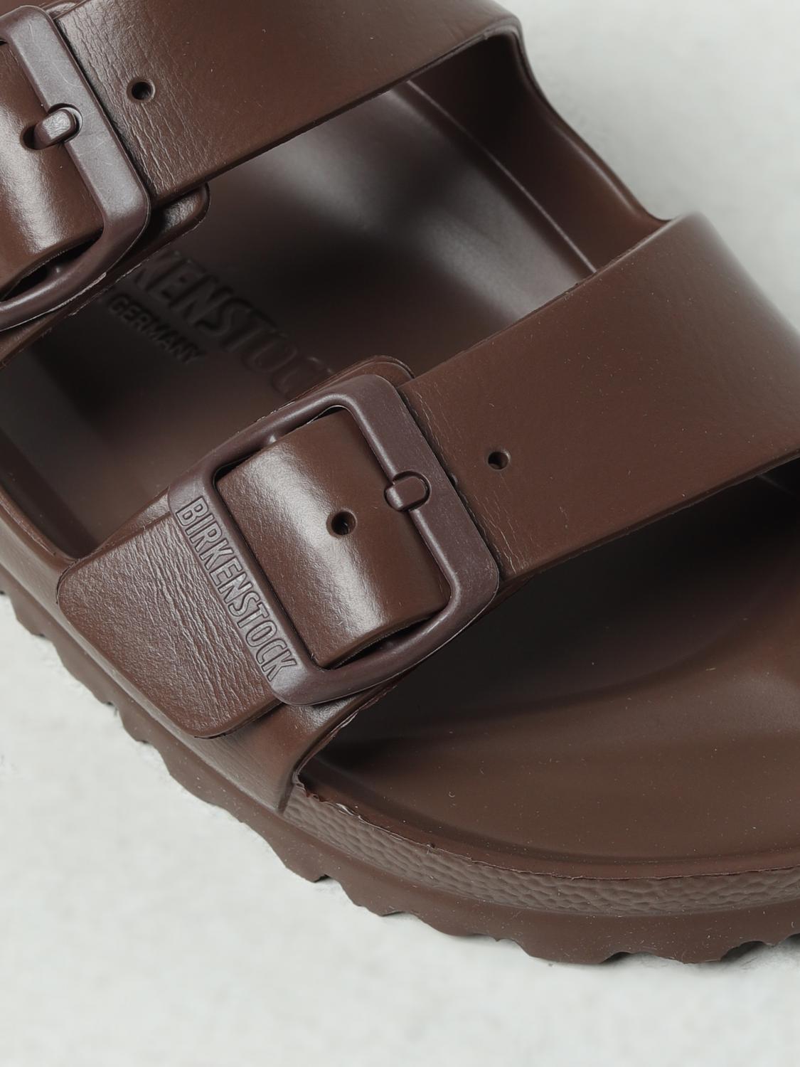 BIRKENSTOCK FLACHE SANDALEN: Schuhe damen Birkenstock, Braun - Img 4