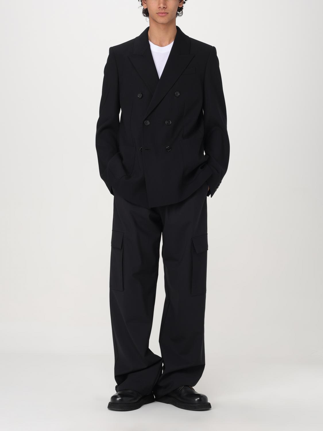 AMI PARIS BLAZER: Ami Paris double-breasted blazer, Black - Img 2