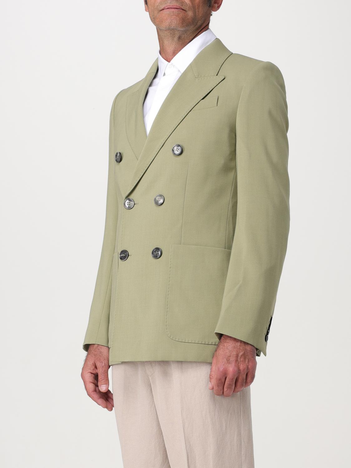 AMI PARIS AMERICANA: Chaqueta hombre Ami Paris, Verde - Img 3
