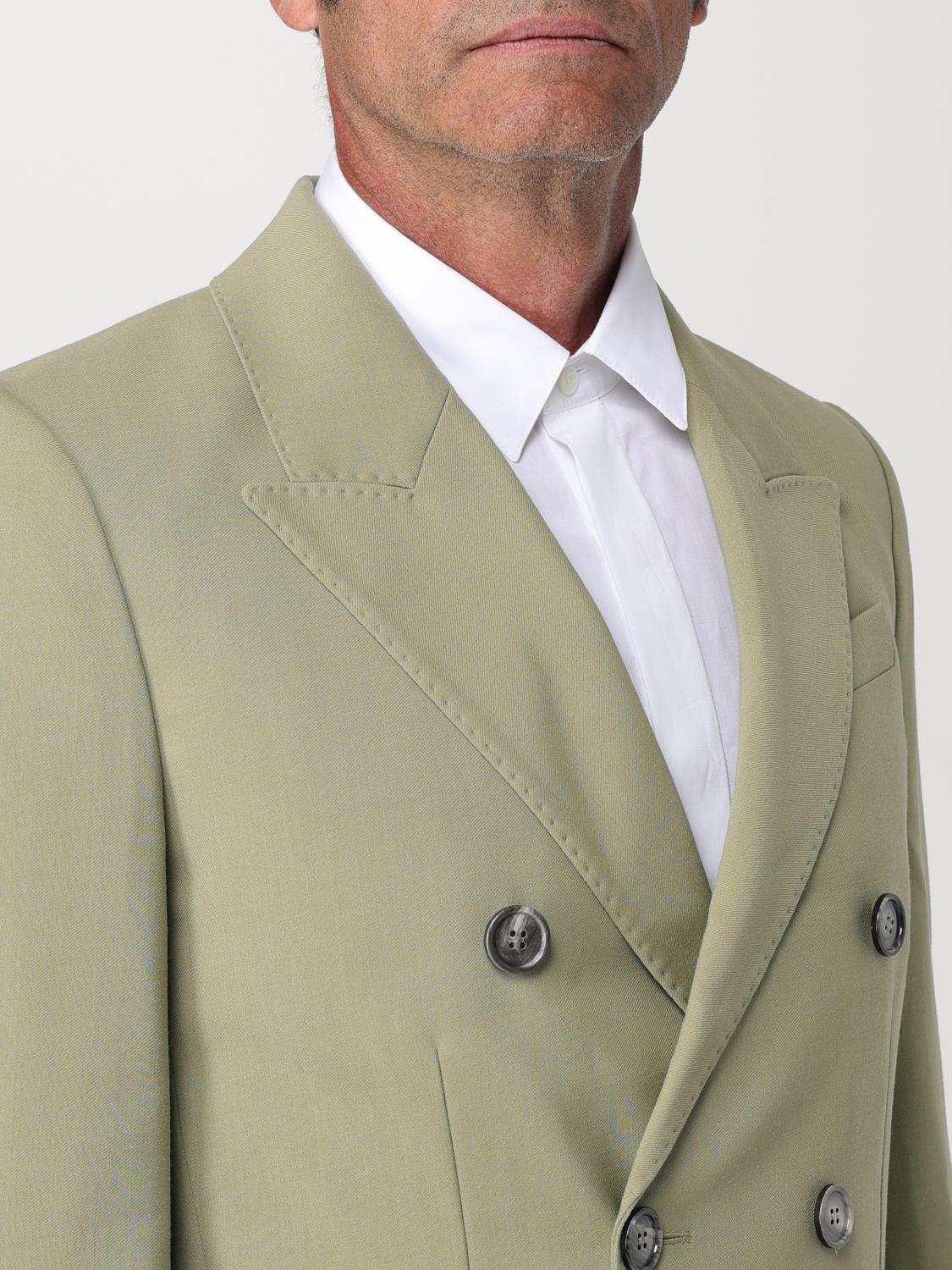 AMI PARIS AMERICANA: Chaqueta hombre Ami Paris, Verde - Img 4