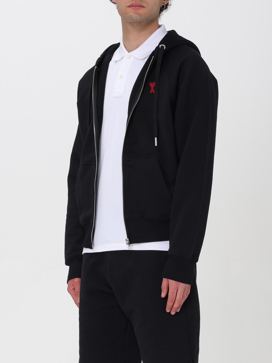 AMI PARIS SUDADERA: Sudadera hombre Ami Paris, Negro - Img 4