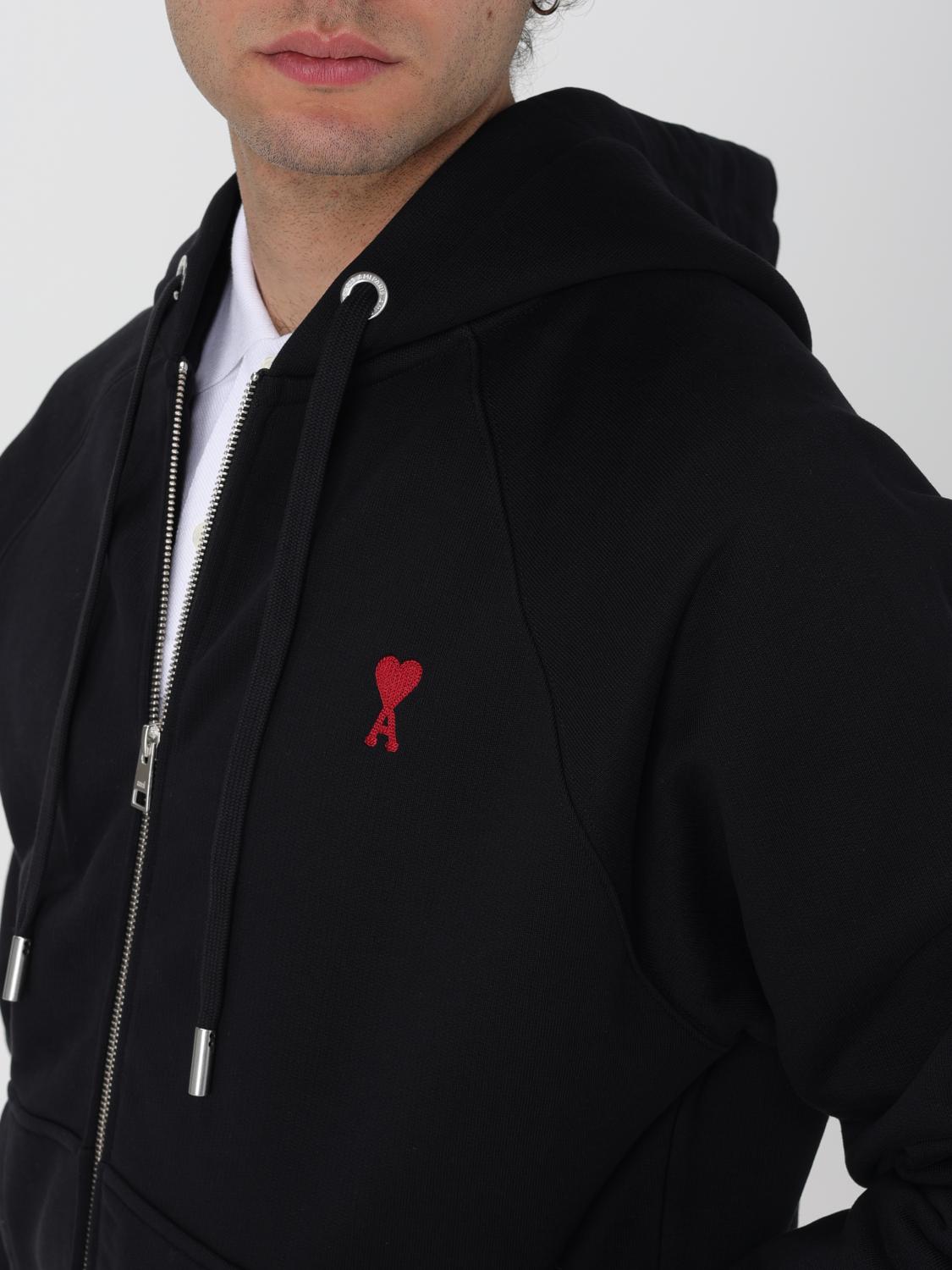 AMI PARIS: Sweatshirt men - Black | Ami Paris sweatshirt