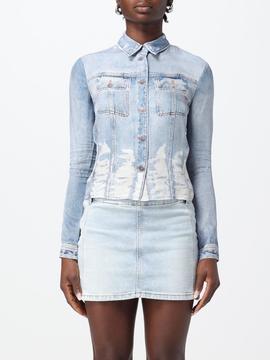 DIESEL CAMISA: Camisa mujer Diesel, Denim - Img 1