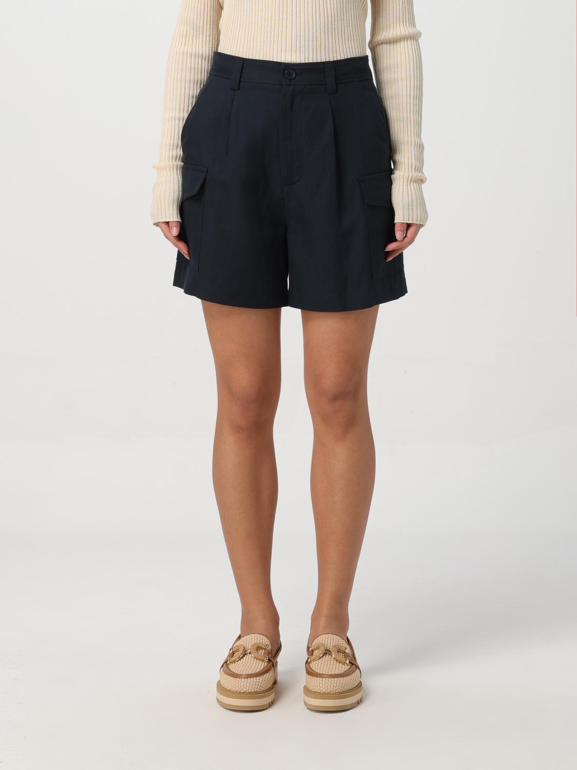 WOOLRICH SHORTS: Shorts damen Woolrich, Blau - Img 1