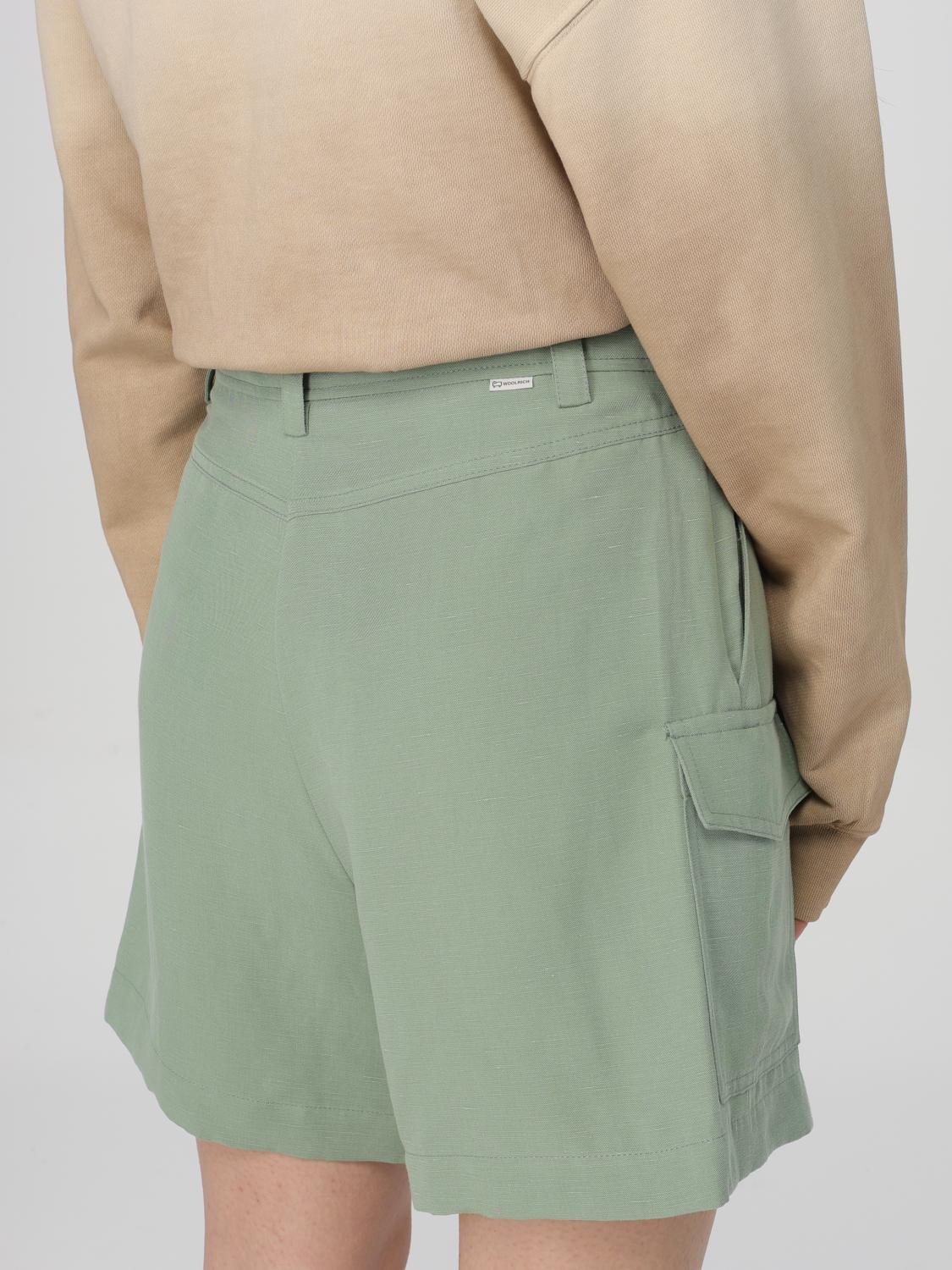 WOOLRICH SHORTS: Shorts damen Woolrich, Grün - Img 3