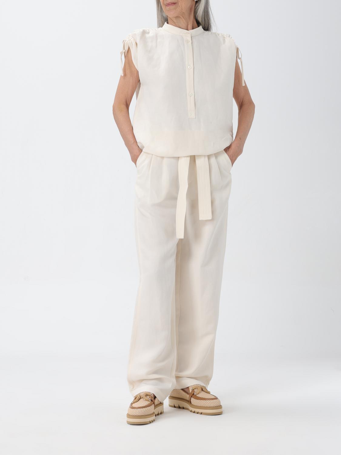 WOOLRICH CAMISA: Camisa mujer Woolrich, Blanco - Img 2