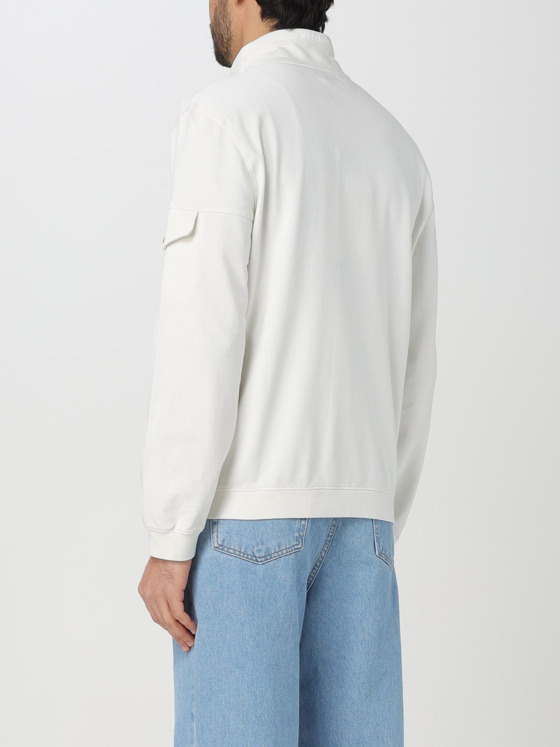 WOOLRICH SWEATSHIRT: Sweatshirt men Woolrich, White - Img 2