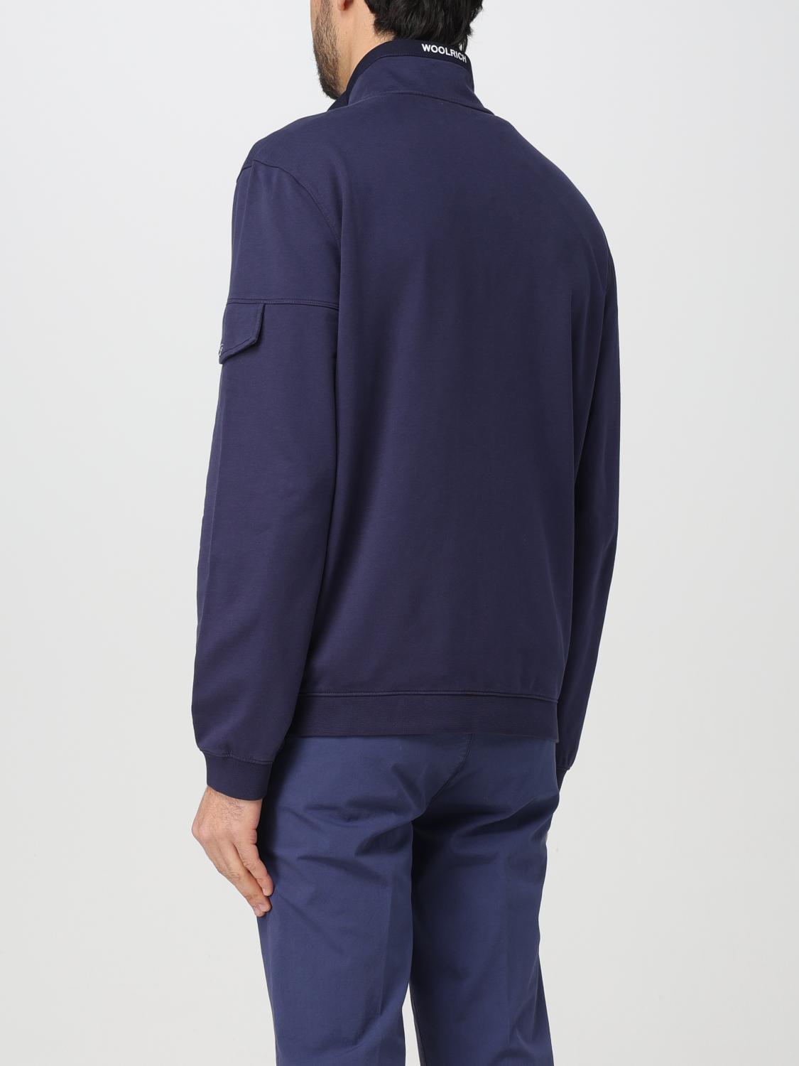 WOOLRICH SWEATSHIRT: Sweatshirt homme Woolrich, Bleu - Img 2