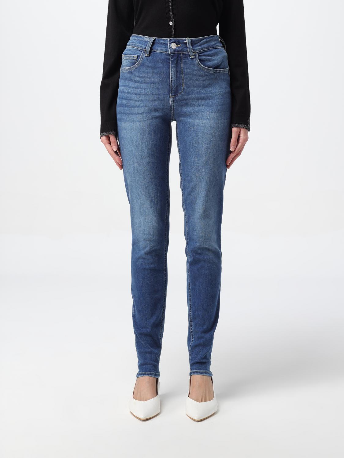 LIU JO VAQUEROS: Vaquero mujer Liu Jo, Azul Oscuro - Img 1