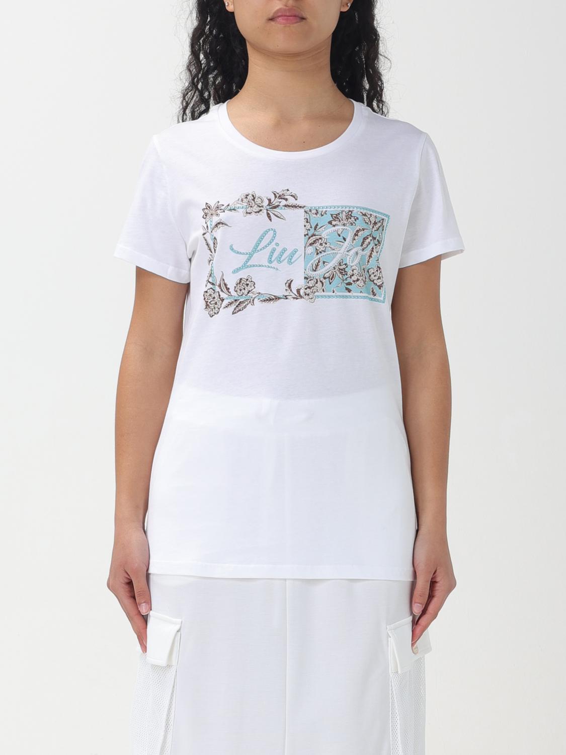 LIU JO CAMISETA: Camiseta mujer Liu Jo, Blanco - Img 1