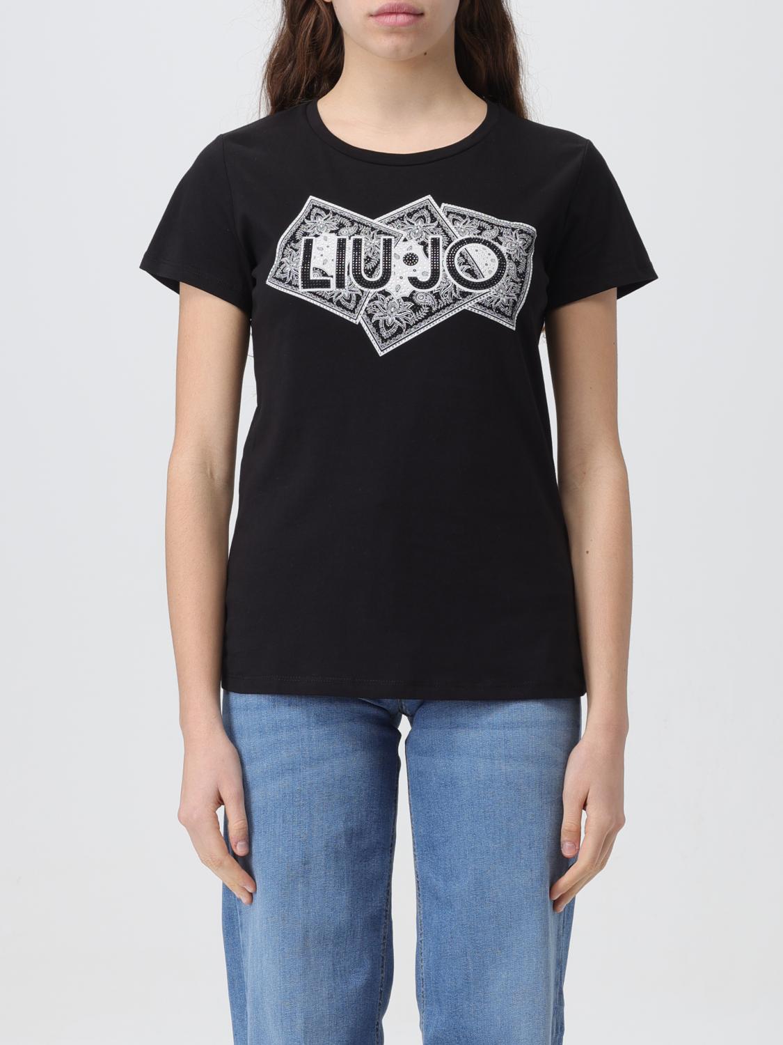 LIU JO CAMISETA: Camiseta mujer Liu Jo, Negro - Img 1