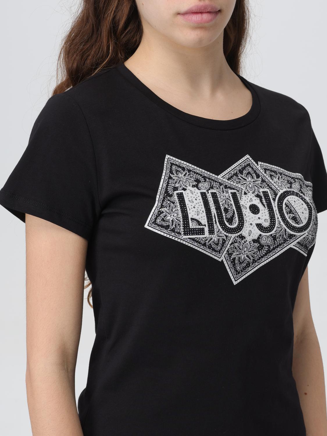 LIU JO CAMISETA: Camiseta mujer Liu Jo, Negro - Img 3