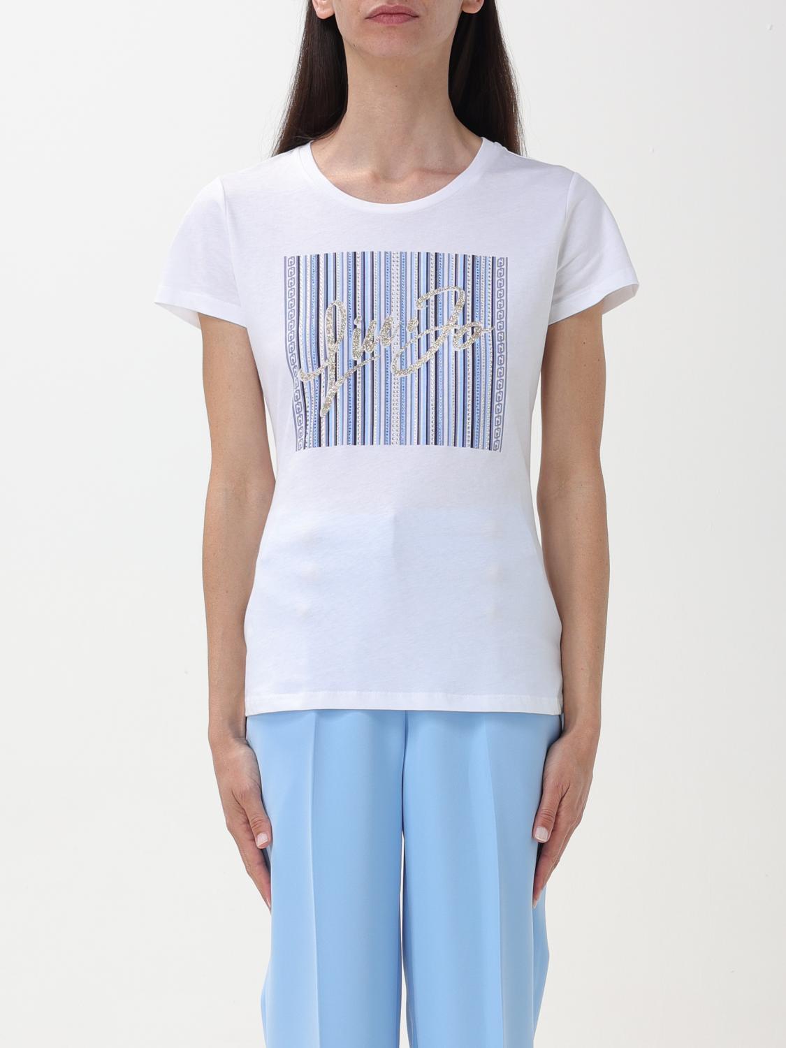 LIU JO CAMISETA: Camiseta mujer Liu Jo, Nata - Img 1
