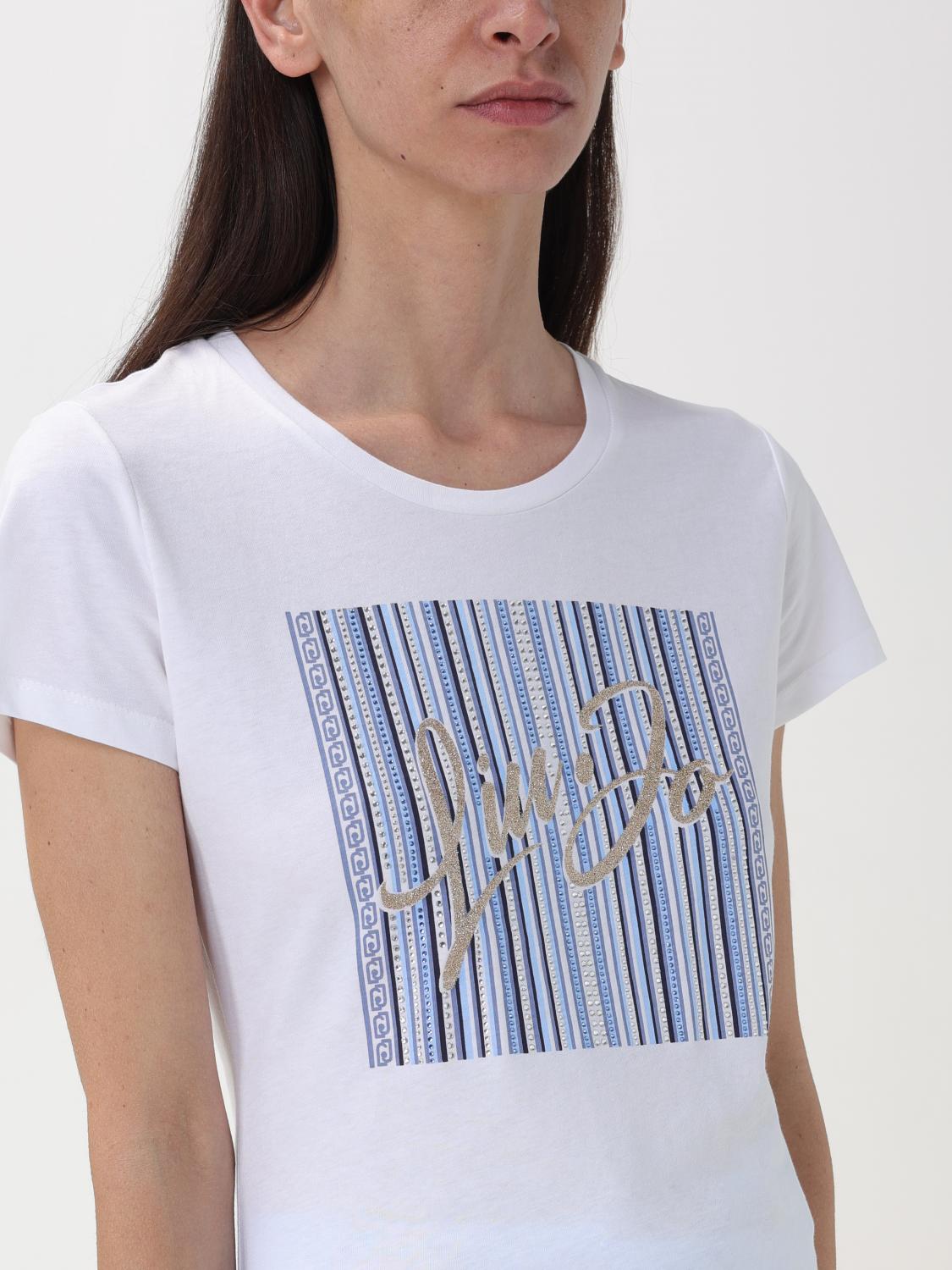 LIU JO CAMISETA: Camiseta mujer Liu Jo, Nata - Img 3